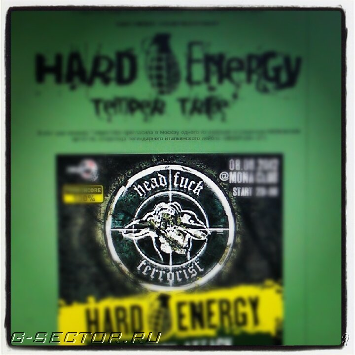 8.09.2012 / Hard Energy: Headfuck Attack /  Monaclub